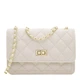Женская кожаная сумка Borsa Leather K11512w-white - изображение 1