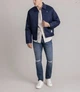 Мужская куртка-бомбер U.S.POLO ASSN укороченная S синяя - изображение 2