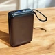 УМБ портативний зарядний пристрій швидкого заряджання mini Power Bank Lenyes 20000 mAh 22.5 W повербанк PD - зображення 9