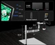 Цифровий мікроскоп TOMLOV 4K TM4K 8" HDMI з поворотним кронштейном 360°, відеомікроскоп для ремонту електроніки та телефонів - изображение 5
