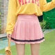 Спідниця плісе в тенісному стилі з полосками Honey Fashion Accessories XS/S рожевий (50к020/2) - изображение 1