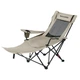 Крісло-шезлонг складане Naturehike CNK2550JJ023 Nightfall T05, сталь, хакі - зображення 1