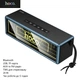 Беспроводная портативная колонка Hoco HC40 (TWS для стереозвука, Bluetooth, USB, TF-карта, AUX и FM-радио, 20 Вт, время работы до 5 часов) - Черный - изображение 1