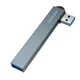 Адаптер перехідник Borofone FH1 (USB HUB адаптер, USB to USB, 3 USB 2.0 до 480Mбіт/с, USB 3.0 до 5 Гбіт/с) - Сірий - зображення 5