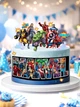 Декор на торт Супергерои Марвел Marvel вафельная бумага для торта съедобная печать на вафельной бумаге пищевая вафельная картинка плотная А4 1302264203 - изображение 4