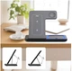 Беспроводная зарядная станция 15W 3 в 1 для iPhone, Apple Watch, AirPods Pro, Samsung и устройств с функцией беспроводной зарядки - изображение 2