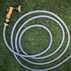 Зрошувач ручний SEQUOIA SWSKIT3 пістолетний пластик цинк 8 режимів регулювання напору води коннектор 2шт штуцер 0.3кг - изображение 3