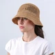 Панама женская вязаная LuckyLOOK Лиенц 57 Бежевый 819-849 - изображение 3