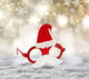 Окулькари новорічні “Вусатий Санта” | Christmas Glasses “Santa with Mustache” - зображення 1