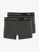 Труси чолівічі (2 шт) Columbia PERFORMANCE COTTON STRETCH MELANGE M (46-48) Чорний CPCB02CLB-BLK - изображение 4