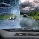 Водоотталкивающее покрытие для окон авто 44мл антидождь для лобового стекла набор для чистки микрофибра пена 150мл - изображение 2