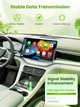 Бездротовий адаптер для CarPlay Android Auto, для авто з дротовим Карплей, WiFi Bluetooth підтримка iOS 10+/Android 11+ - зображення 2