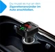 FM-трансмиттер для авто NK FM2102 Bluetooth V5.0 Hands-Free микрофон два USB QC 2.1A 12/24V - Уценка - изображение 6