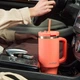 Термокружка с трубочкой Contigo Tumbler Streeterville 1182 мл Кораловый (2204454) - изображение 5