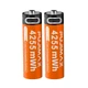 Акумулятори пальчикові AA з входом USB Type-C 4255mWh 1.5V акумуляторні батареї з роз'ємом для заряджання Pujimax 2шт з кабелем - зображення 2