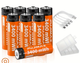 Аккумуляторы пальчиковые AA с входом USB Type-C 4255mWh 1.5V аккумуляторные батарейки с разъемом для зарядки Pujimax 8шт с кабелем - изображение 1