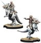 Набір фігурок для складання та розфарбовування Atomic Mass Games Star Wars Legion 2.0: Captain Solo & Luke Skywalker on Tauntaun (841333134624) - зображення 2