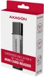 Кардридер Axagon CRE-DAC USB-C/USB 3.2 до SD/microSD (CRE-DAC) - зображення 2