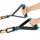 Ручки с карабинами для эспандеров резинок и тренажеров FIT HOOK HANDLES LivePro 2шт LP8706 - изображение 9