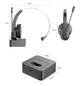 Бездротова Bluetooth-гарнітура OY631 для call-центрів із функцією шумозаглушення, USB-адаптером 2,4 ГГц і док-станцією, діапазоном дії 100 м, мікрофоном 270° - зображення 8