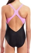 Купальник закритий для дівчат Arena TALES SWIMSUIT V BACK Чорний 128 см (009085-590-128) - изображение 2