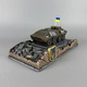 Оригинальный подарок статуэтка "БТР-70" ручная работа | Украшение для рабочего стола PA_1227 - изображение 2