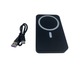 Магнітний Power Bank 20000 mAh 22.5W LX-DX132 з бездротовою зарядкою MagSafe та вбудованими кабелями чорний - изображение 4