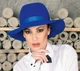 Капелюх Helen Line із фетру під чоловічий стиль синій - зображення 2