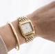 Женские часы Burker Macy Gold White - изображение 1