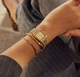Женские часы Burker Macy Gold White - изображение 5