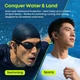 Костные беспроводные наушники Langsdom BE23 для плавания, бассейна и спорта, MP3 плеер 32GB памяти, IP68, Bluetooth, спортивные водонепроницаемые наушники Желтый - изображение 3