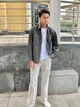 Ветровка мужская Uniqlo 565996535 M Серая (1159854236) - изображение 17