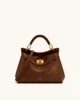 Жіноча сумка-тоут JW PEI Lucia Classic Top Handle Bag Coffee brown (123154) - зображення 1