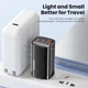 Сетевое зарядное устройство Toocki GaN 67W (USB + 2 Type-C) Black - изображение 7