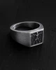 Серебряное кольцо VITRUVIAN MAN (Leonardo da Vinci) STAR Reytel 1196894 22.5 - изображение 2