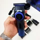 Професійна машинка для стрижки волосся VGR V-001 BLUE з дисплеєм 9000 об/хв та 10 насадками 1,5-24 мм - зображення 8