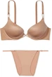Комплект женского белья Victoria’s Secret Bombshell Praline (лиф 36C + трусики-бикини String M) - изображение 1