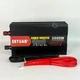 Інвертор 12V 220V 3500W Eryuan з чистою синусоїдою, перетворювач напруги з 12 В у 220 В, автомобільний DC/AC інвертор з дисплеєм і 2 розетками для ноутбука, телевізора, освітлення та резервного живлення, ER-3500A - зображення 10