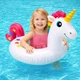 Надувной круг Единорог Intex Wet Set 107×58 см — детский плавательный круг для бассейна, арт. 59221NP - изображение 5