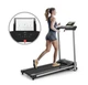 Беговая дорожка KLARFIT Treado Active 10 км/ч 36x100 см Bluetooth компактная, сенсорный дисплей (10034444) - Уценка - изображение 1