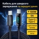 Кабель 2 метра Essager PD 100W 5A Type-C to Type-C с дисплеем провод для быстрой зарядки и передачи данных - изображение 1