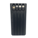 Сонячний Power Bank 20000 mAh із кабелями Type-C / Lightning / Micro-USB, LED-ліхтар - изображение 4