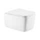 Унітаз підвісний Qtap Gemini безободковий з сидінням Soft-close QTGEM26W45430 - зображення 1
