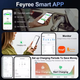 Зарядна станція для електромобіля Feyree 12 кВт 50A, Type 1 Pisces DLB, Wi-Fi - зображення 4