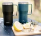 Термокружка Tribe Travel Mug 600 мл двостінна SUS 304 для авто та кемпінгу Black - зображення 3