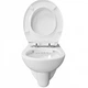 Унитаз подвесной Grace Rio Rimless WH8005 с сиденьем Soft Close полипропилен - изображение 2