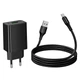 Зарядное устройство с быстрой зарядкой QC3.0 и кабелем USB to Type-C HOCO CS92A 1USB Черный - изображение 7
