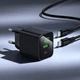 Зарядное устройство с быстрой зарядкой 20W и кабелем Type-C to Type-C HOCO CS83A 1USB, 1Type-C Черный - изображение 9