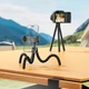 Гибкий держатель-штатив для телефона, камеры GoPro, спортивных камер с креплением 1/4" HOCO H101 Черный - изображение 8