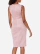 Платье миди летнее женское Guess 430509338 14 Розовое (1159854293) - изображение 2